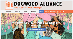 Desktop Screenshot of dogwoodalliance.org